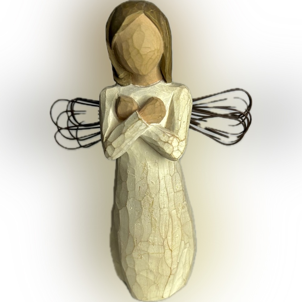 Willow Tree Figurine “Sign For Love” Demdaco Angel Figurine By Susan Lordi 2003